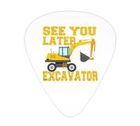 See You Later Excavator Plettri per chitarra Plettri per chitarra basso 12 pezzi