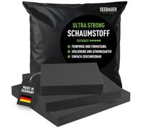 SEEBAUER living Schiuma ULTRA STRONG RG 60/70 (Extra Rigido) Cuscino Materasso Pannello in Schiuma (40 x 40 x 5 cm)