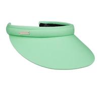 Seeberger Azalee Visor Baumwolle Baumwollvisor Sonnenvisor Sonnenschutz Blendschutz Strandvisor Damen - Damenvisor mit Schirm Sommer Frühling-Sommer - One Size hellgrün