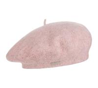 Seeberger Berretto Basco da Donna Invernale Cappello Lana Vergine Taglia Unica - Rosa-mélange
