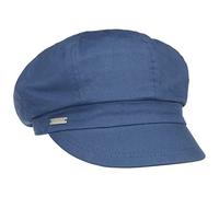 Seeberger Berretto Newsboy Azalee cap Cotton Taglia Unica - Blu