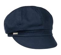 Seeberger Berretto Newsboy Azalee cap Cotton Taglia Unica - Blu Scuro
