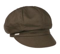 Seeberger Berretto Newsboy Azalee cap Cotton Taglia Unica - Oliva