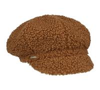 Seeberger Berretto Newsboy Teddy Fur Cappellino da Donna Cappello Invernale Taglia Unica - Marrone