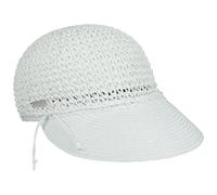 Seeberger Berretto Uni Rollable Crochet Donna - Cappellino Estivo Visiera da Sole con Estate Primavera/Estate - Taglia Unica Verde Menta