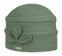 Seeberger Classic Uni Milled Wool Hat Donna -, Verde, 6 3/4 / 7 1/4