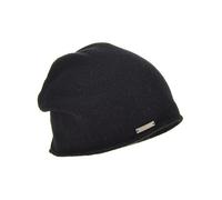 SEEBERGER Kaschmir Mütze - Haube nero