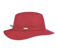 Seeberger Lasina Cappello da Donna di Tessuto Outdoor Taglia Unica - Rosso