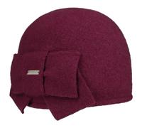 Seeberger Litika Cappello Lana Cotta Donna - Beanie da follato Invernale Inverno Autunno/Inverno - Taglia Unica Raspberry