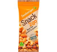 Seeberger Snack 2go - Trio di Frutta Secca Tostata e Salata - 50 g