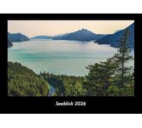 Seeblick 2026 Fotokalender DIN A3: Monatskalender mit Bild-Motiven aus Fauna und Flora, Natur, Blumen und Pflanzen