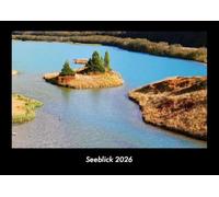 Seeblick 2026 Fotokalender DIN A3: Monatskalender mit Bild-Motiven aus Fauna und Flora, Natur, Blumen und Pflanzen