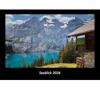 Seeblick 2026 Fotokalender DIN A3: Monatskalender mit Bild-Motiven aus Fauna und Flora, Natur, Blumen und Pflanzen