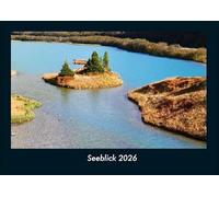 Seeblick 2026 Fotokalender DIN A4: Monatskalender mit Bild-Motiven aus Fauna und Flora, Natur, Blumen und Pflanzen
