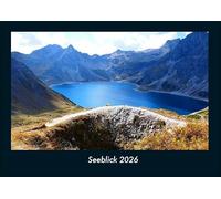 Seeblick 2026 Fotokalender DIN A4: Monatskalender mit Bild-Motiven aus Fauna und Flora, Natur, Blumen und Pflanzen