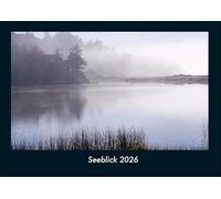 Seeblick 2026 Fotokalender DIN A4: Monatskalender mit Bild-Motiven aus Fauna und Flora, Natur, Blumen und Pflanzen
