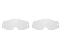 SeeCle 41S202 lenti ROLL-OFF trasparente compatibile per occhiale/maschera 100% Racecraft/Strata/Accuri/Speedlab Vision Sistem (Confezione da 2)