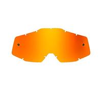SeeCle 41S255 Lente di ricambio arancio specchiato compatibile per occhiale/maschera 100% Racecraft / Strata / Accuri / Mercury (non compatibile per generazione 2)