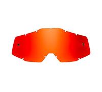 SeeCle 41S257 Lente di ricambio rosso specchiato compatibile per occhiale/maschera 100% Racecraft / Strata / Accuri / Mercury (non compatibile per generazione 2)