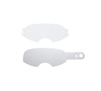 SeeCle Compatibile Per Oakley Airbrake Flat 416015 lenti combo fumè con 10 tear off compatibile per maschera Oakley Airbrake Flat Uomo (Pacco da 1)