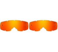 SeeCle Compatibile Per Scott Huste/Tyrant/Split 415141 lenti di ricambio per maschere arancione specchiato compatibile per maschera Scott Huste/Tyrant/Split Uomo (Pacco da 1)