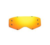 SeeCle Compatibile Per Scott Prospect 415159 lenti di ricambio per maschere arancione specchiato compatibile per maschera Scott Prospect Uomo (Pacco da 1)