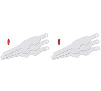 SeeCle Lenti a strappo ecologiche (E.T.O. SYSTEM) compatibili per maschera Oakley Airbrake kit 20 pz (Confezione da 2)
