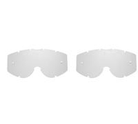 SeeCle lenti di ricambio trasparente compatibile per occhiale/maschera Mx Progrip 3200 Venom / 3450 Riot / 3400 Menace / 3201 Atzaki / 3204 Dark Side / 3301 Naswa (Confezione da 2)