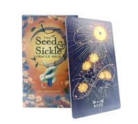 Seed Sickle Oracle Deck, mazzi di tarocchi standard, strumenti di divinazione, carte di lettura del destino, gioco di intrattenimento e predizione della , ideale per feste, uso spirituale