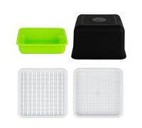Seed Starter Tray - Plant Germination Tray, Thick Windowsill Planter Box, Indoor Plants Germination Kit, Greenhouse Hydroponics Growing Systemt For Succculents, Vegetables And Seeds Starting