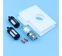 SEEDDFF Gas Serbatoio Carburante Sfiato Filtro Aria Candela Candela Service Kit Fit for Stihl 018 MS180 019T MS190T MS191T 017 MS170 MS180C MS170C Sega