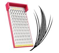 SEEDEW Manga Piuma d'Ala Extensions Ciglia, Fumetto-MY 116 Pezzi D 0,07 MIX8-15mm, 12 File/Vassoio, Prefabbricate Costruzione Monoblocco, Ciglia Innestate per Estetiste(MY-Nero-0,07-D-MIX8-15)Tipo: MY