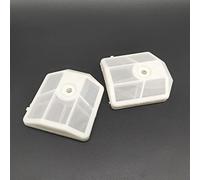 SEEDFF 2 Pezzi Set Filtro Aria in plastica detergente Adatto for Motosega Cinese 38cc 3800 Motosega Pezzo di Ricambio for Attrezzi da Giardino di Ricambio