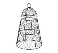 Seedling Dome Cover - Heavy-Duty Wire Basket, Medium Size with Protective Metal Mesh, Rust-Resistant Material, Easy Setup Feature, Gardeners Family Friends Vegetable Garden Beginners