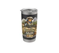 Seedling Shift robin seed trays sprouts Bicchiere termico in acciaio inox doppia parete