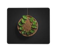 Seeds of innovation - Tappetino per mouse da scrivania con stampa, adatto per ufficio e gioco, 17,8 x 21,8 cm