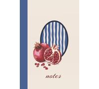 Seeds of Inspiration : Pomegranate Notebook for Thoughts & Ideas: Daily Notes, Diary, Gratitude Journal, Creative Writing, Ideas, Reflections, To-Do ... 6x9 Inches Lined Notebook | Pomegranate Cover
