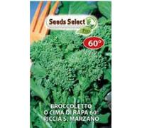 Seeds Select Broccoletto o Cima di Rapa 60° Riccia San Marzano, Semi da Orto in Bustina