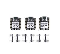 Seeed Studio XIAO RP2040 Microcontroller con processore dual-core ARM Cortex M0+, supporta Arduino, MicroPython e CircuitPython con interfacce ricche, 3 pezzi.