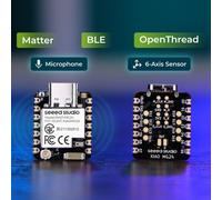 Seeed Studio XIAO XIAO MG24 Sense, materia via thread/BLE 5.3, IMU, microfono