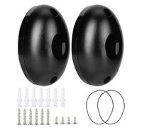 Seefey Coppia di fotocellule a infrarossi, 12/24 V AC DC,Fotocellula cancello per cancello automatico e garage, sensore di sicurezza esterno portata 2 m - 20 m, IP55