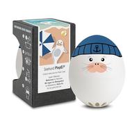 Seehund PiepEi - Timer per uova cantante da cucinare, cuociuova per 3 gradi di durezza, foca maritim - cuoco divertente - musica Eggtimer - Brainstream