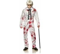 Seeing Red Evil Fast Food Cibo Servizio Colonel Adulto Halloween Costume 80187