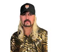 Seeing Red Tigre Sportivo Joe Esotici Uomo Cappello Con Mullet Costume Accessori