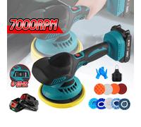 Seeiswork Cordless 6 Marce Auto Elettrica Lucidatore Elettrico Pentola di Lucidatura Strumento Cordless Auto Polish wating Machine Per Makita 21V