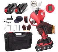 Seeiswork1000W 50mm Cesoie elettriche da potatura senza spazzole Potatore a batteria Cesoie da giardino per rami di alberi da frutto con 2 batterie 1000W 50mm With 2XBattery