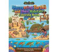 Seek a Quest: Discovering Turtles and their habitats: Coloring Book for Kids