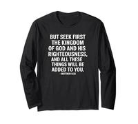 S irst The Kingdom of God Maglia a Manica