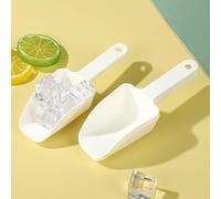 SEEK RARE Set di 8 palette per ghiaccio per congelatore, piccole, in plastica, 15 x 5,6 cm, per alimenti, biscotti, gadget da cucina per farina, cereali, caramelle, popcorn, cibo per animali domestici