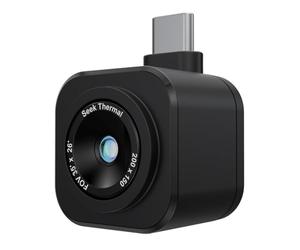 Seek Thermal - Telecamera termica Nano 200 per Apple iOS con connettore USB-C, fotocamera termica iPhone, termocamera ad alta risoluzione 200 x 150, frame rate immagine 25hz, -15,6 °C ~ 330 °C, iPhone